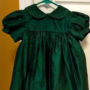 Strasburg silk dress